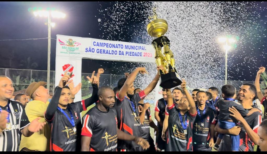 O time União é campeão do campeonato Amador de futebol